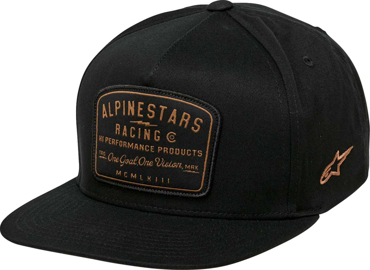 ALPINESTARS Region Hat - Black/Brown - One Size 1233815801080OS