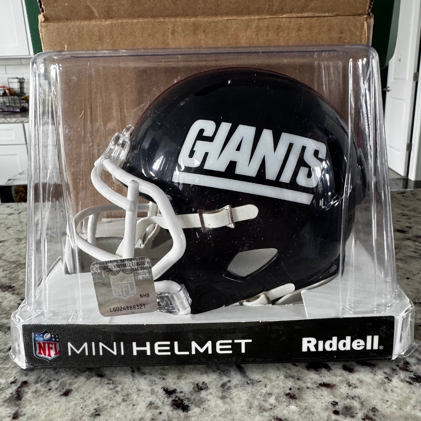 New York Giants 1981 to 1999 Riddell Mini Speed Throwback Helmet - NFL
