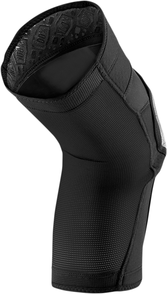 100% Ridecamp Knee Guards - Black/Gray - Medium 70001-00002