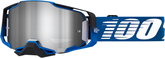 100% Armega Goggles - Rockchuck - Flash Silver 50005-00011