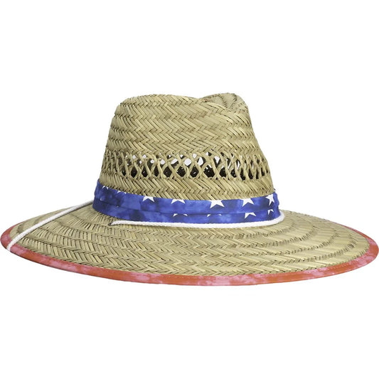 Dorfman Pacific Aalton - Handwoven Rush Straw Hat
