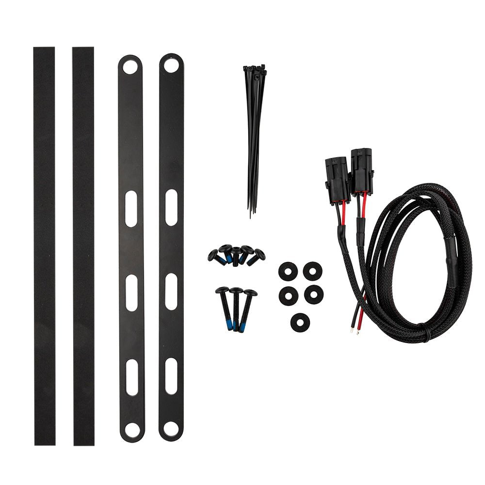 Can-Am Maverick X3 12" Under Seat Subwoofer Enclosure Driver Side - PSW12.4D Shallow Water Resistant Subwoofer Included