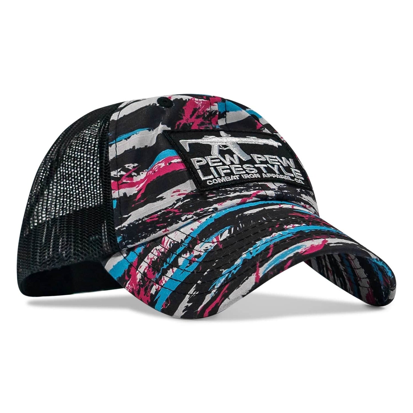Ripstop Pew Pew Lifesyle Patch Low Profile Snapback Hat