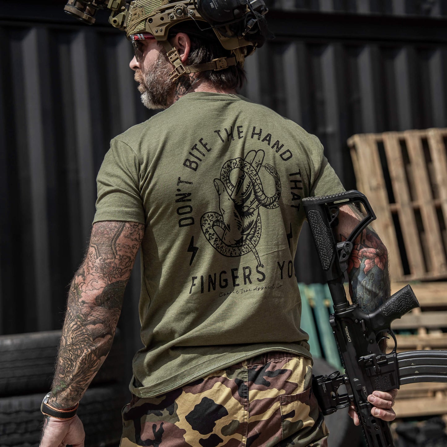 Don't Bite The Hand That Fingers You Men's T-Shirt