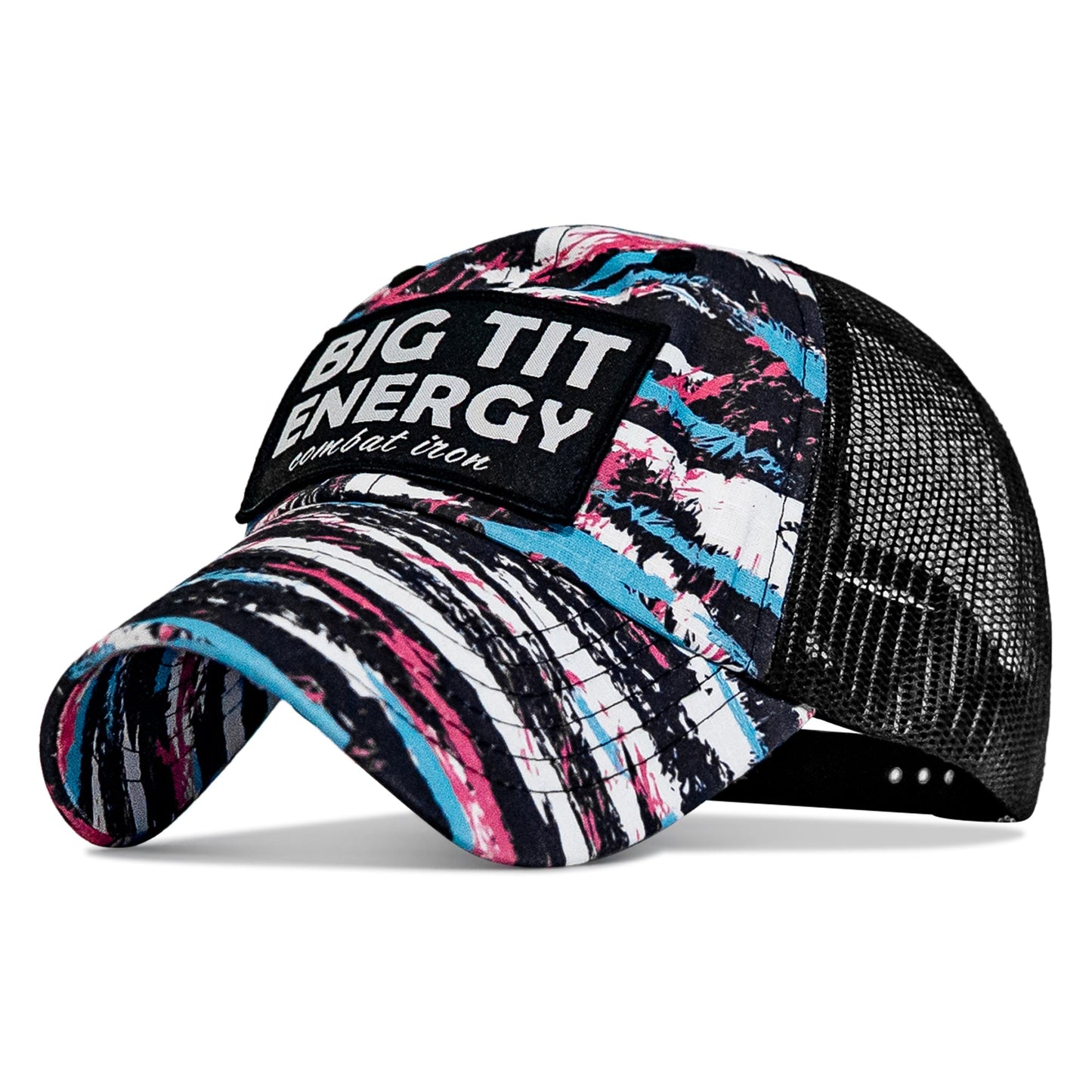 Big Tit Energy Patch Ripstop Mesh Snapback Hat