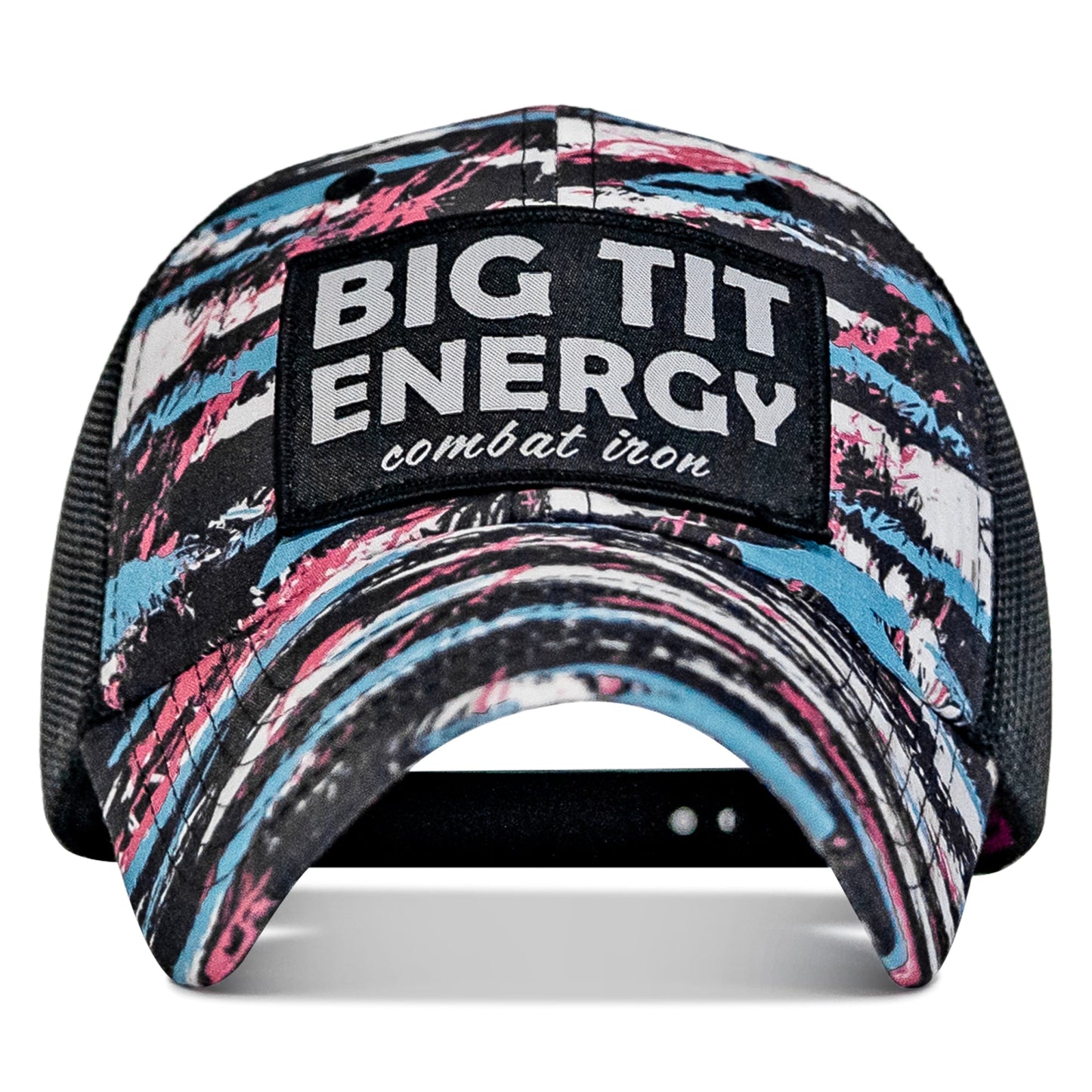 Big Tit Energy Patch Tactical Ripstop Mesh Snapback Hat