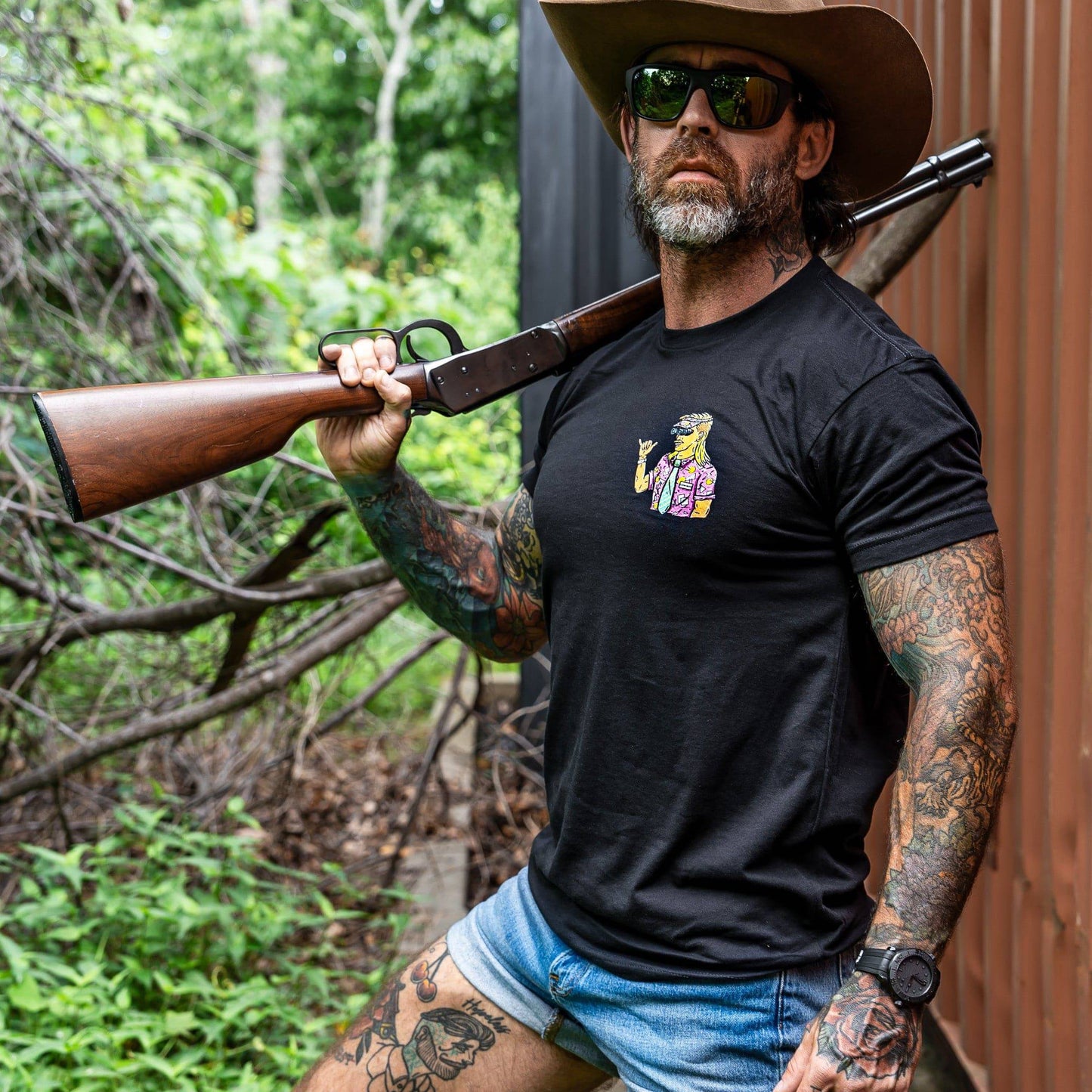 Business In The Front. Party In The Back. Party Men's T-Shirt