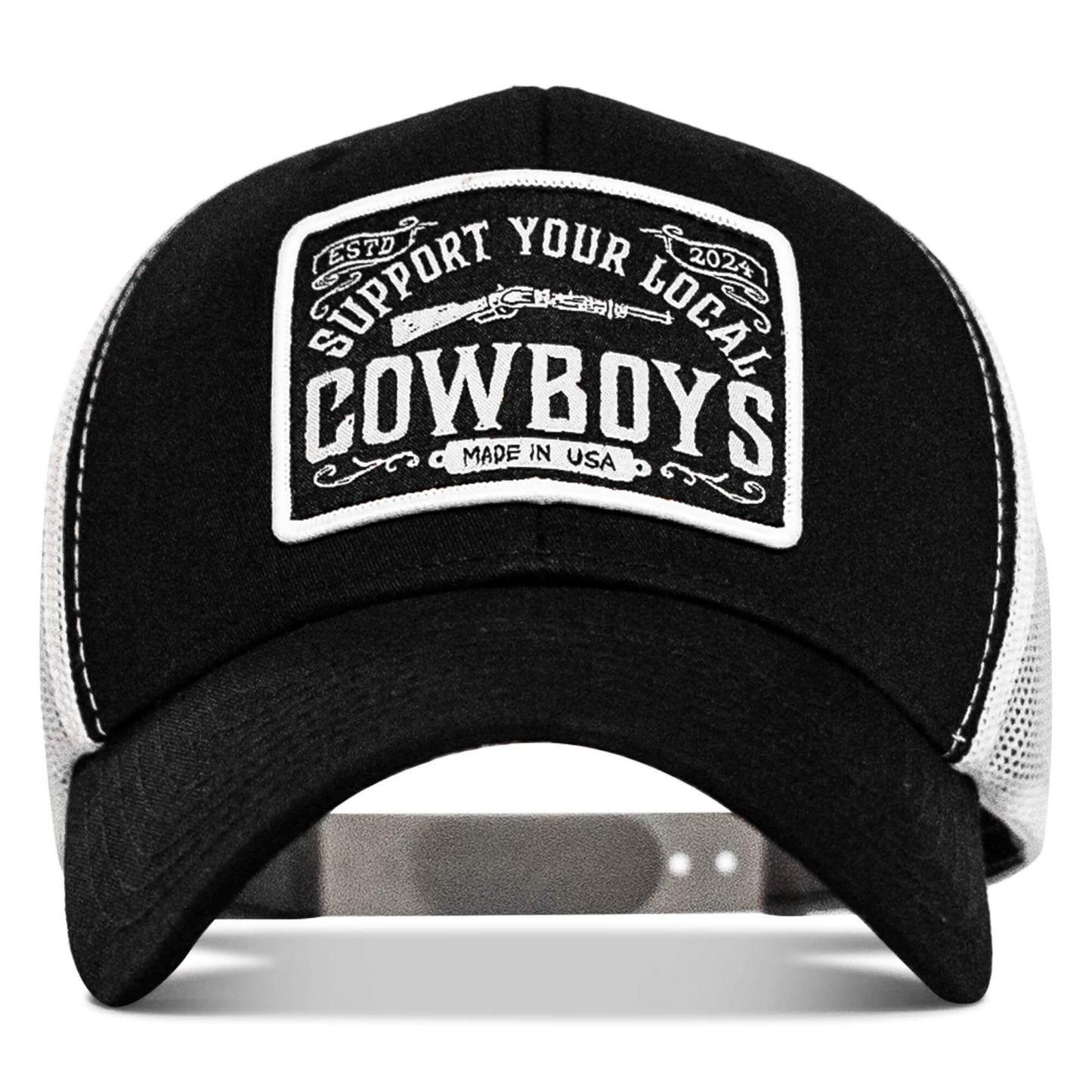 Support Your Local Cowboys Patch Snapback Hat