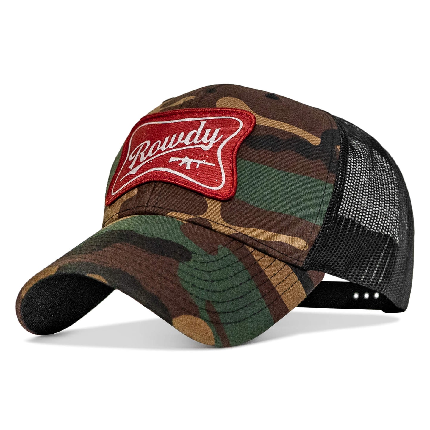 Rowdy Beer Logo Patch Snapback Hat