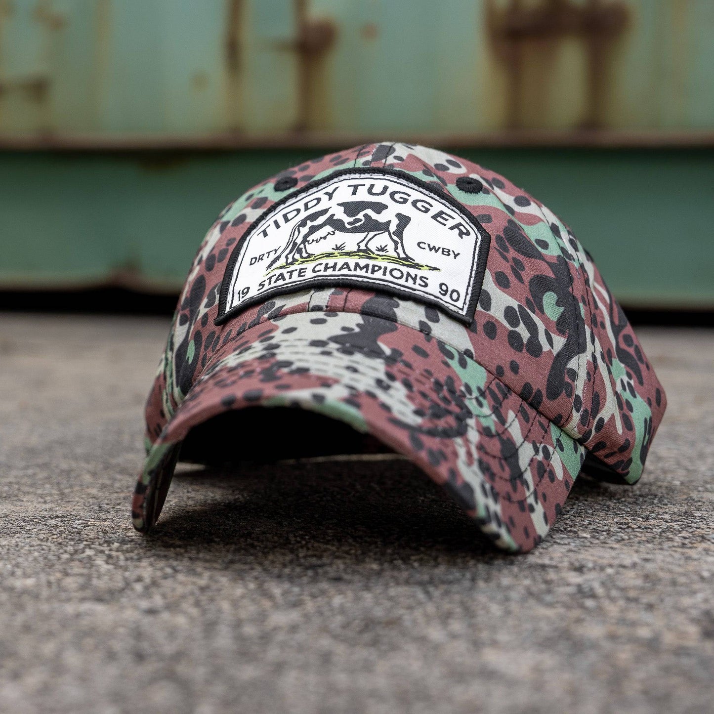 Ripstop Tiddy Tugger State Champions Patch Low Profile Hat