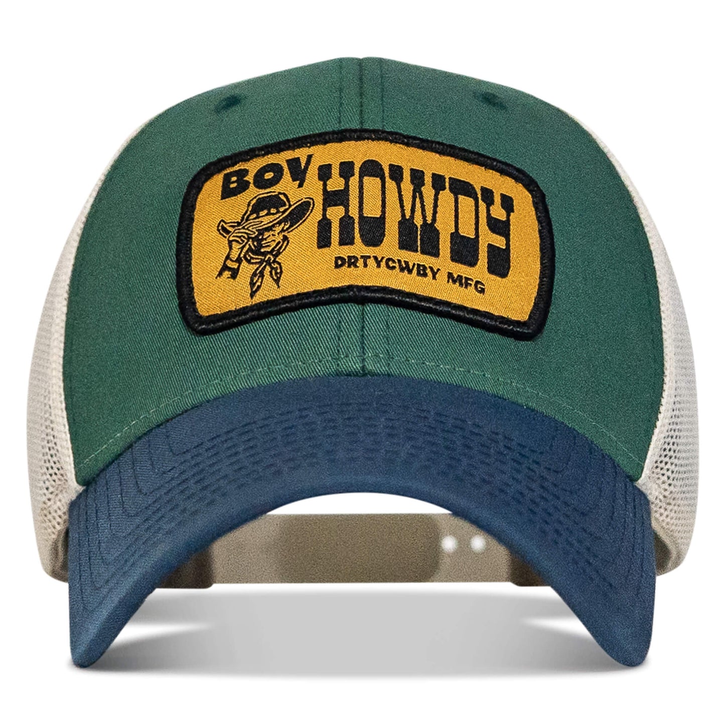 Boy Howdy Western Patch Snapback Hat