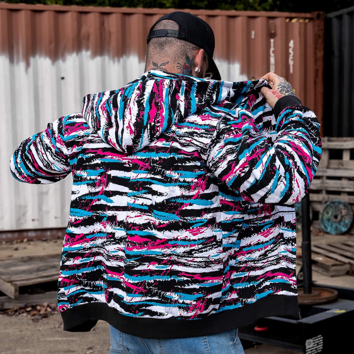 Men's Fleece Lined Zip Up Hoodie | V1