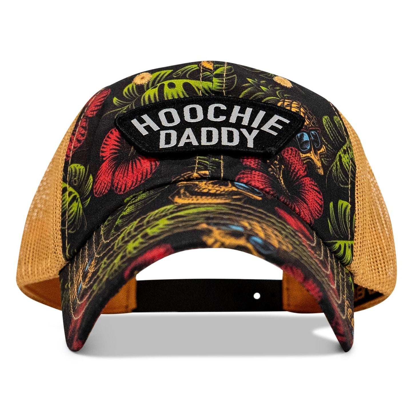 Hoochie Daddy Arched Patch Tactical Ripstop Mesh Snapback Hat