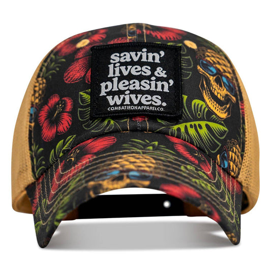 Ripstop Savin' Lives & Pleasin' Wives Low Pro Snapback