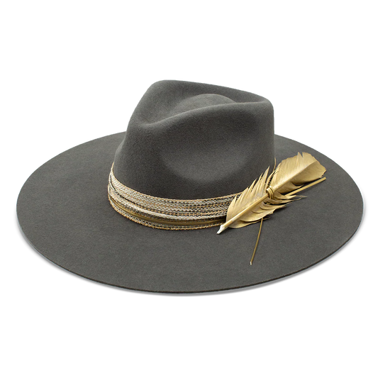 Charlie 1 Horse Smoke Ain't Clear - Wool Felt Cowgirl Hat