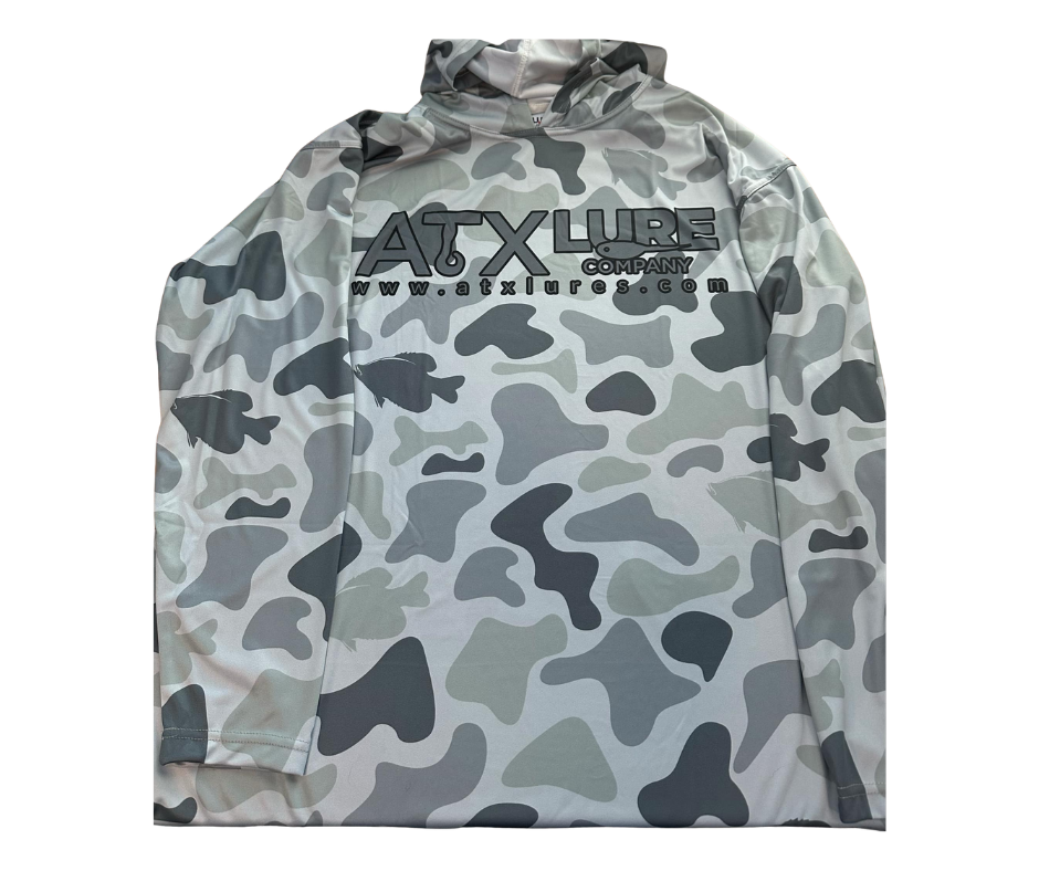 Camo Hooded Fishing Shirt