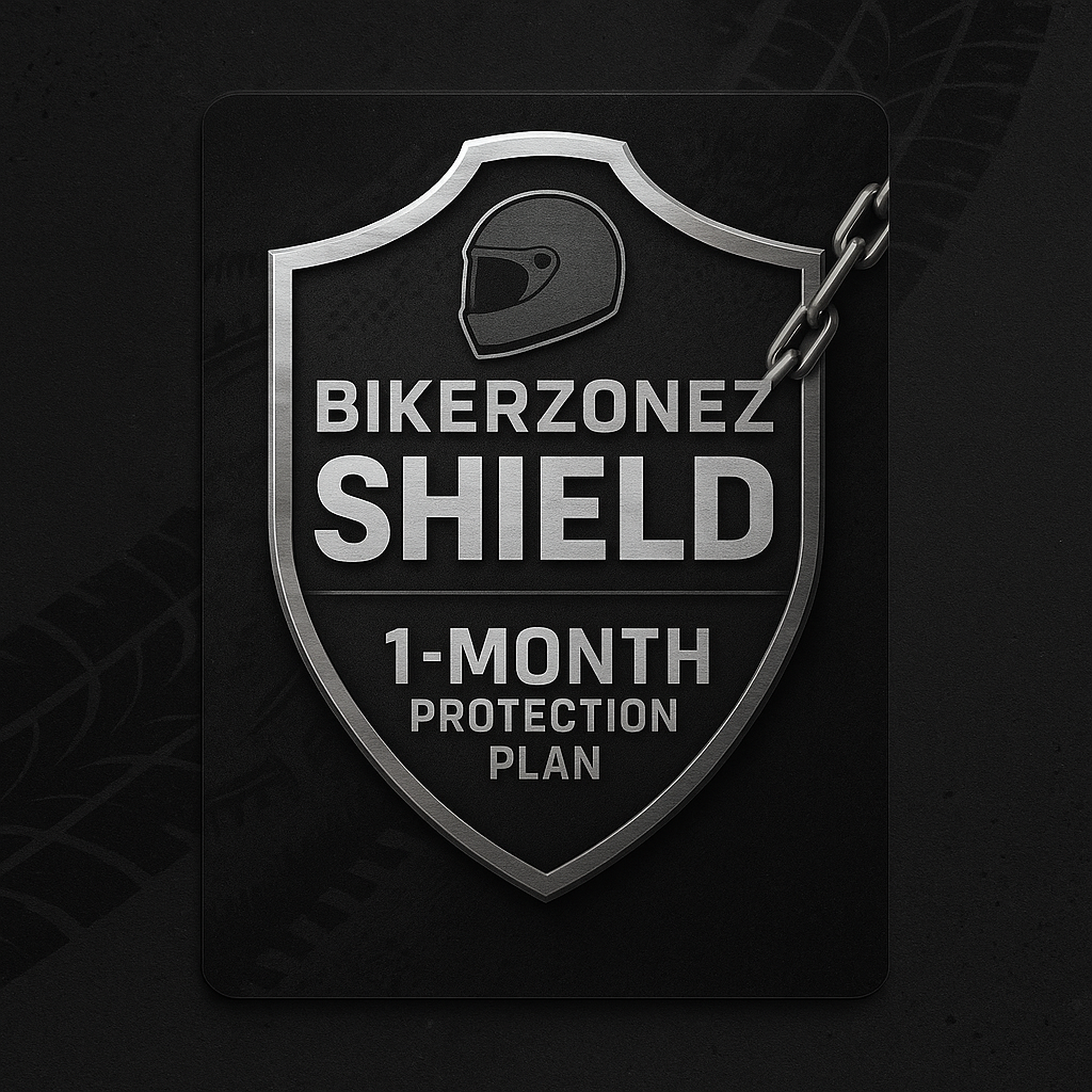 BikerZonez Shield -  1 Month Warranty