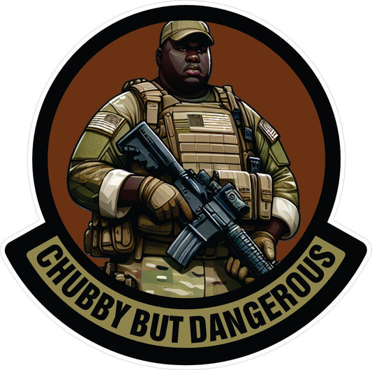 Sticker - 'Big Al' - Chubby But Dangerous - OCP 3.5" Sticker