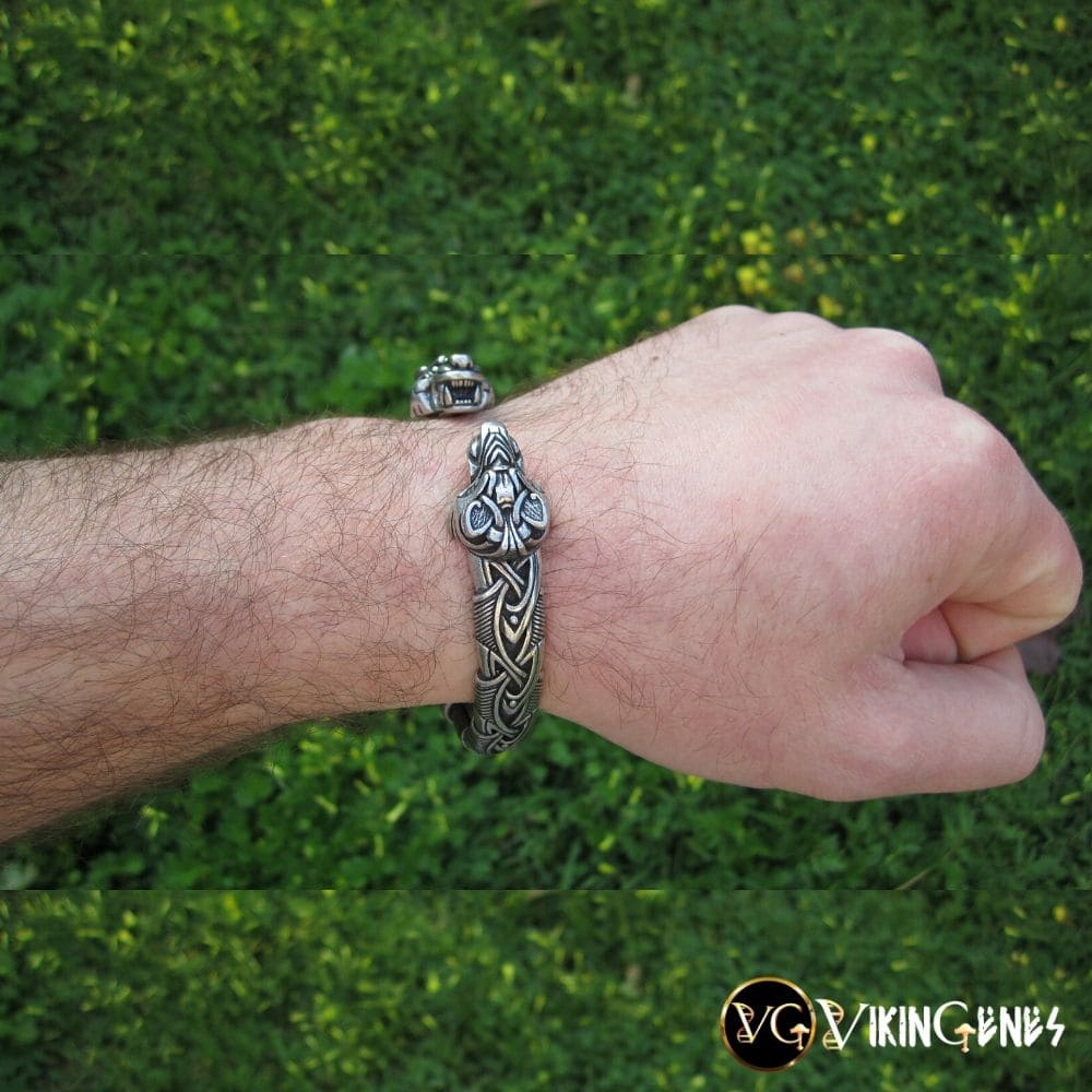 Fenrir The Wolf Handcrafted Bracelet