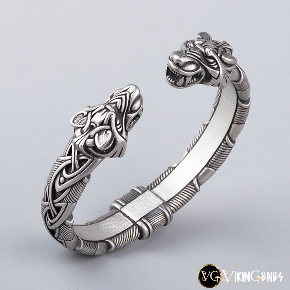 Fenrir The Wolf Handcrafted Bracelet