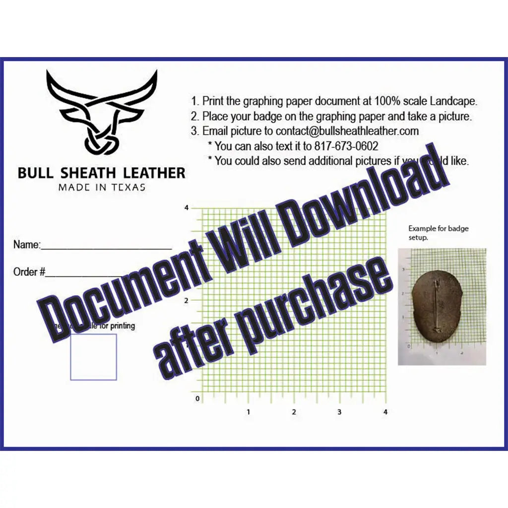 Badge Bifold Wallet - Saddle Tan