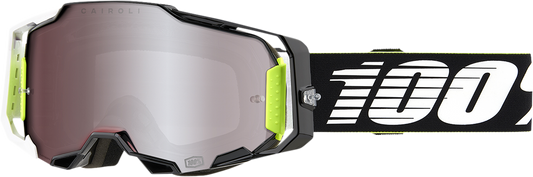 100% Armega Goggles - RACR - HiPER Silver Mirror 50003-00007