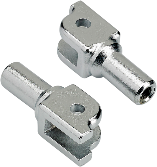 BILTWELL Footpeg Mount - Chrome - Softail 0107-1640-05