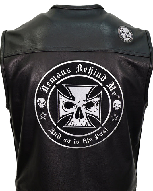 10 Inch Embroidered, Sew-On Patch - 5 Designs to Choose From