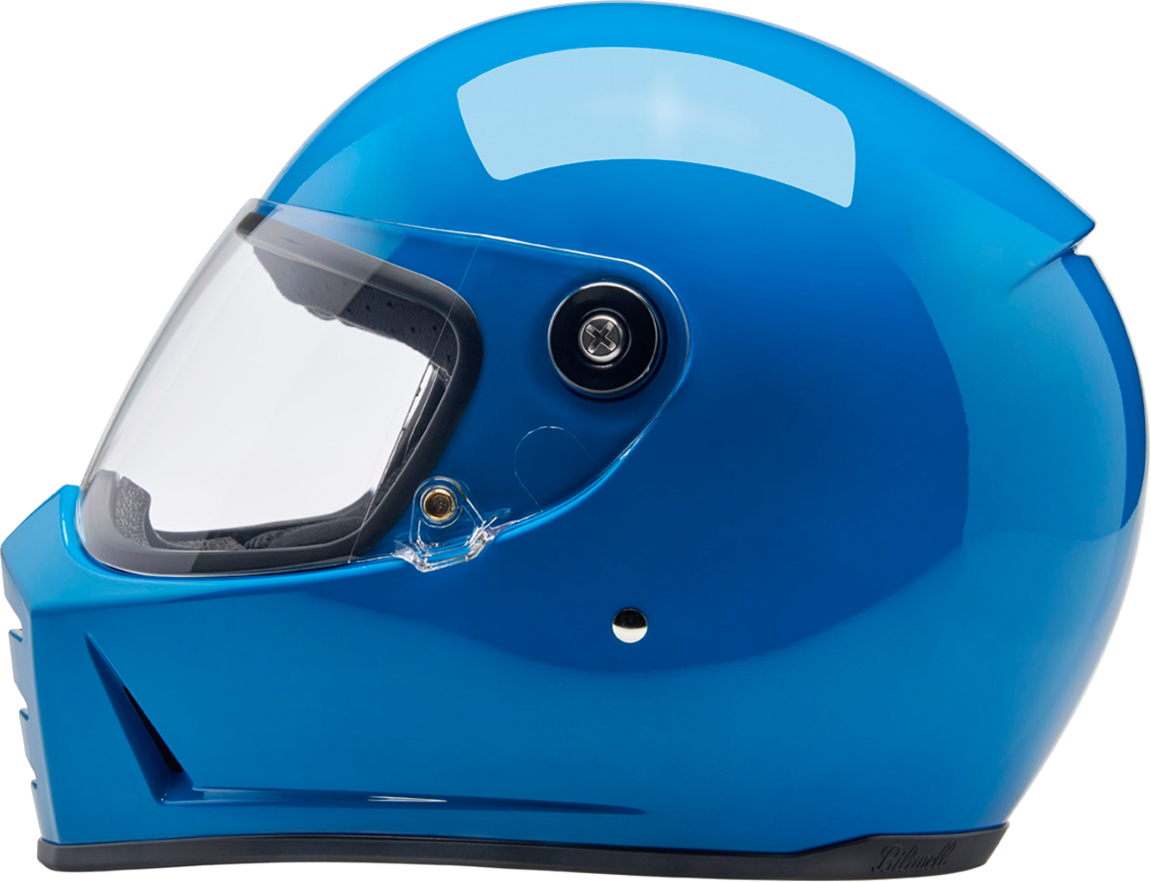 BILTWELL Lane Splitter Helmet - Gloss Tahoe Blue - XL 1004-129-505
