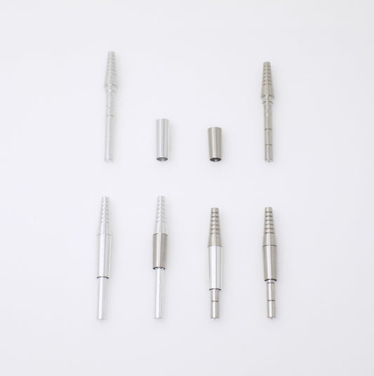 Adjustable Direct Bond Broadhead Adapter/Universal Footer Set, Arrow I.D. .204/.272