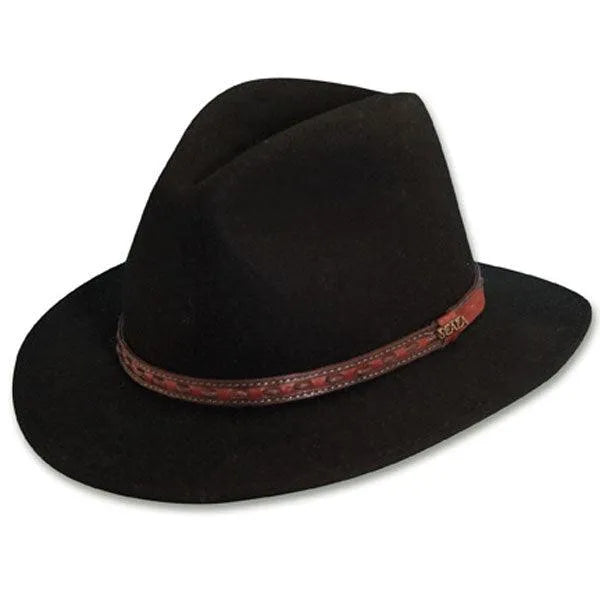 Scala Decatur - Soft Wool Felt Fedora Hat
