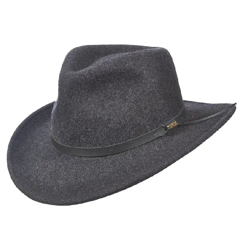 Scala Anchorage - Crushable Wool Felt Outback Hat