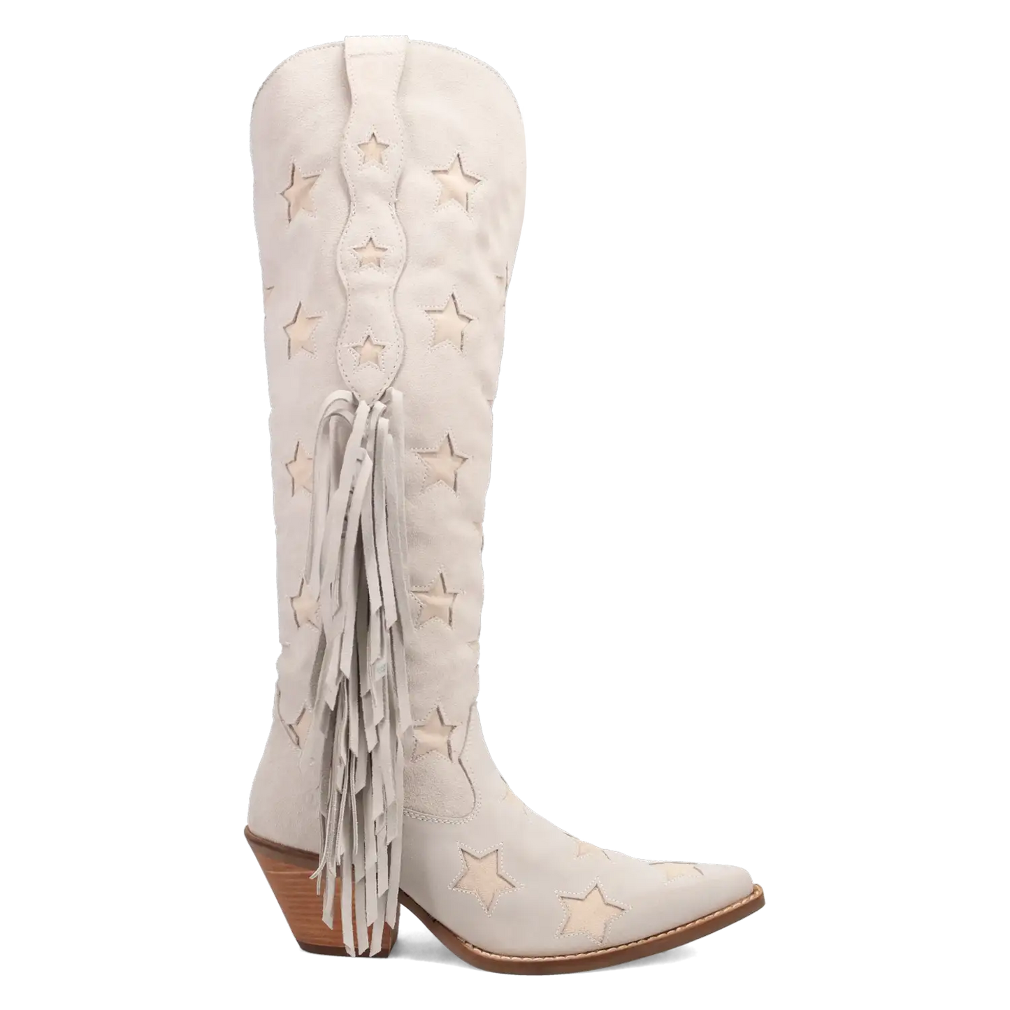 Dingo Super Star - Women's Suede Leather Cowgirl Boots