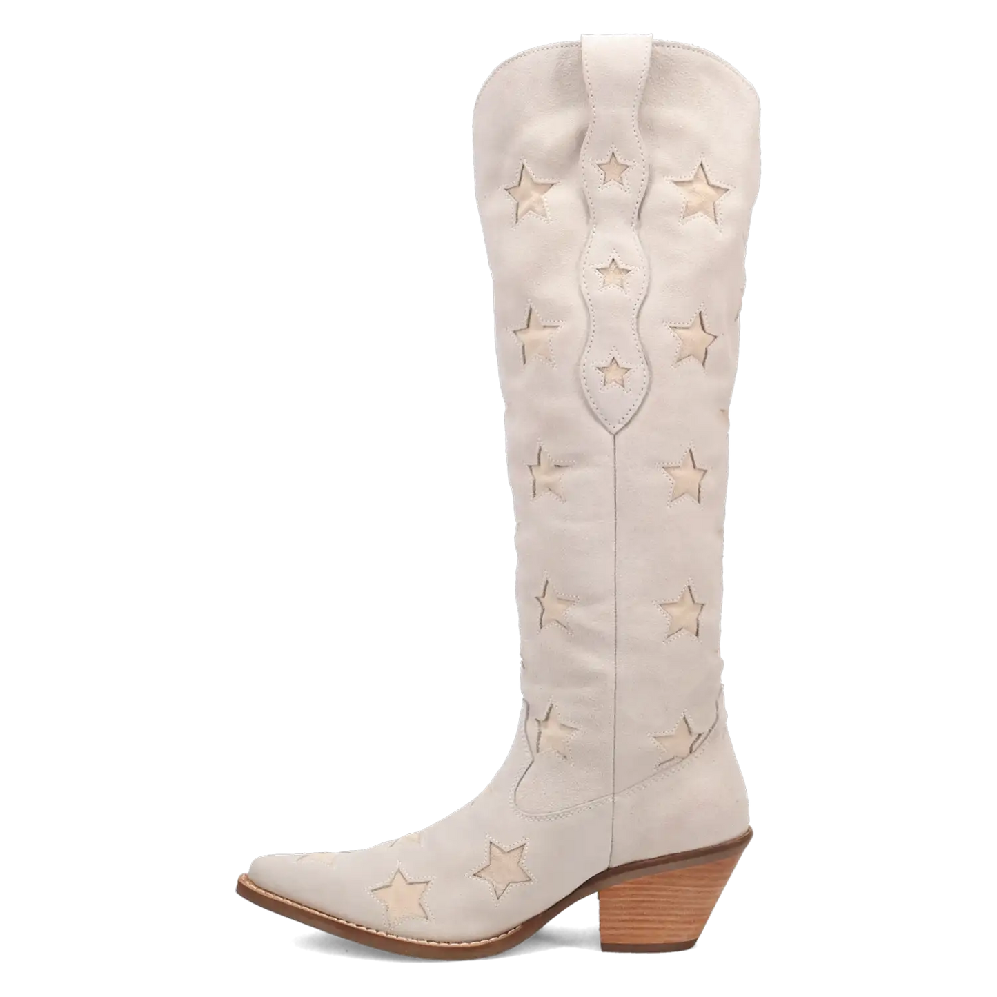 Dingo Super Star - Women's Suede Leather Cowgirl Boots