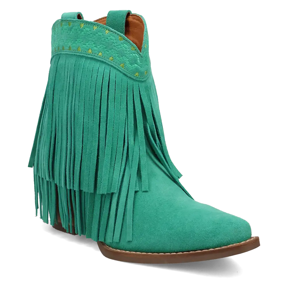 Dingo Tapadero - Women's Suede Leather Cowgirl Boots