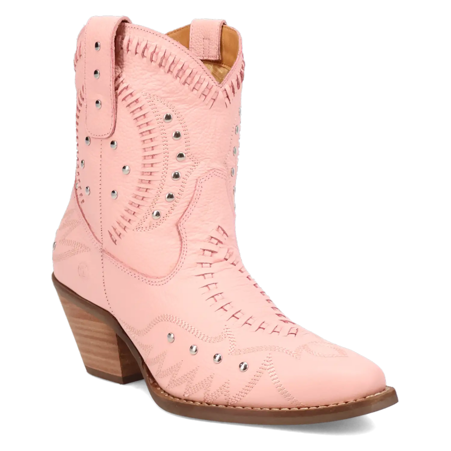 Dingo Precious - Women's Leather Ankle Cowgirl Boots