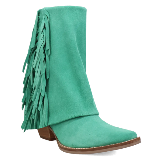 Dingo Marlie - Women's Suede Leather Cowgirl Boots