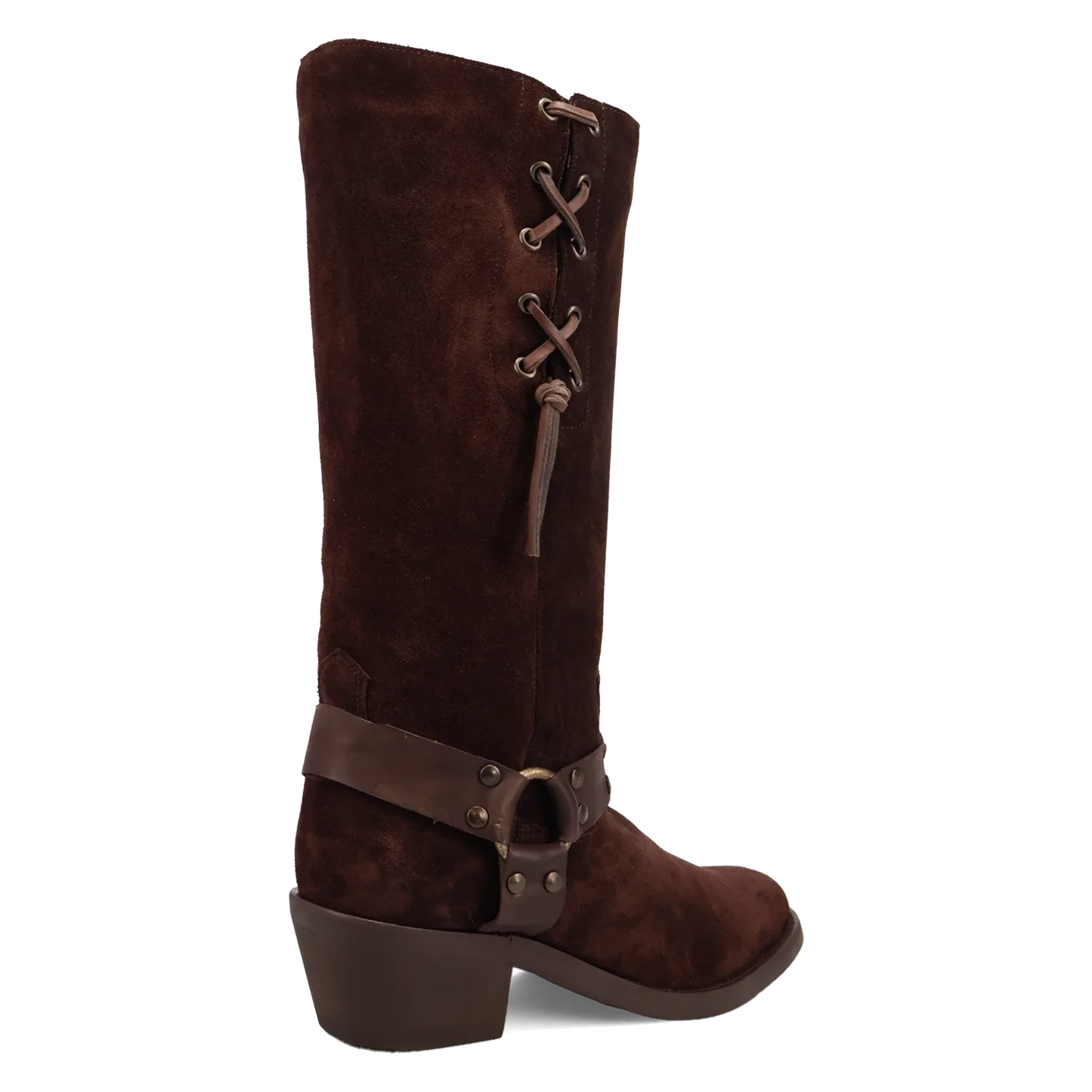 Dingo Bronco - Mens Suede Leather Cowboy Boots