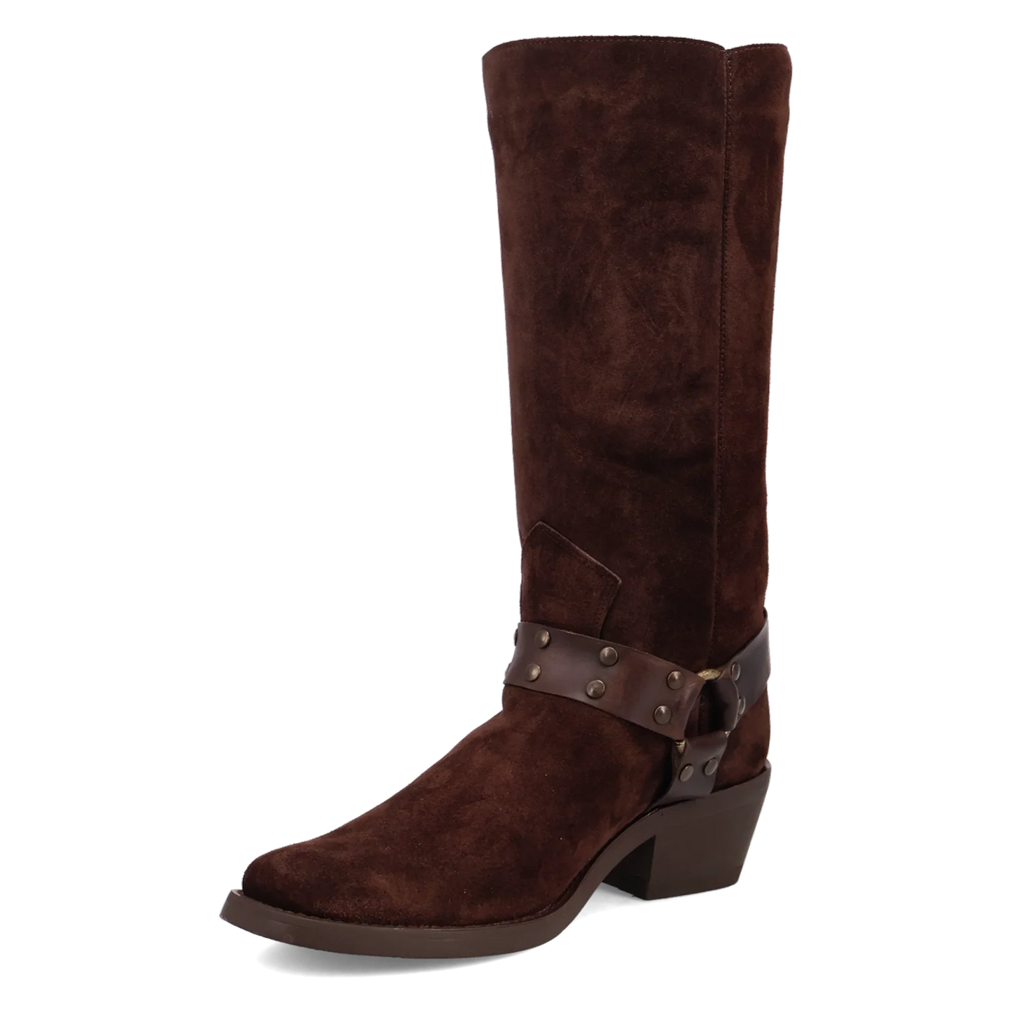 Dingo Bronco - Mens Suede Leather Cowboy Boots