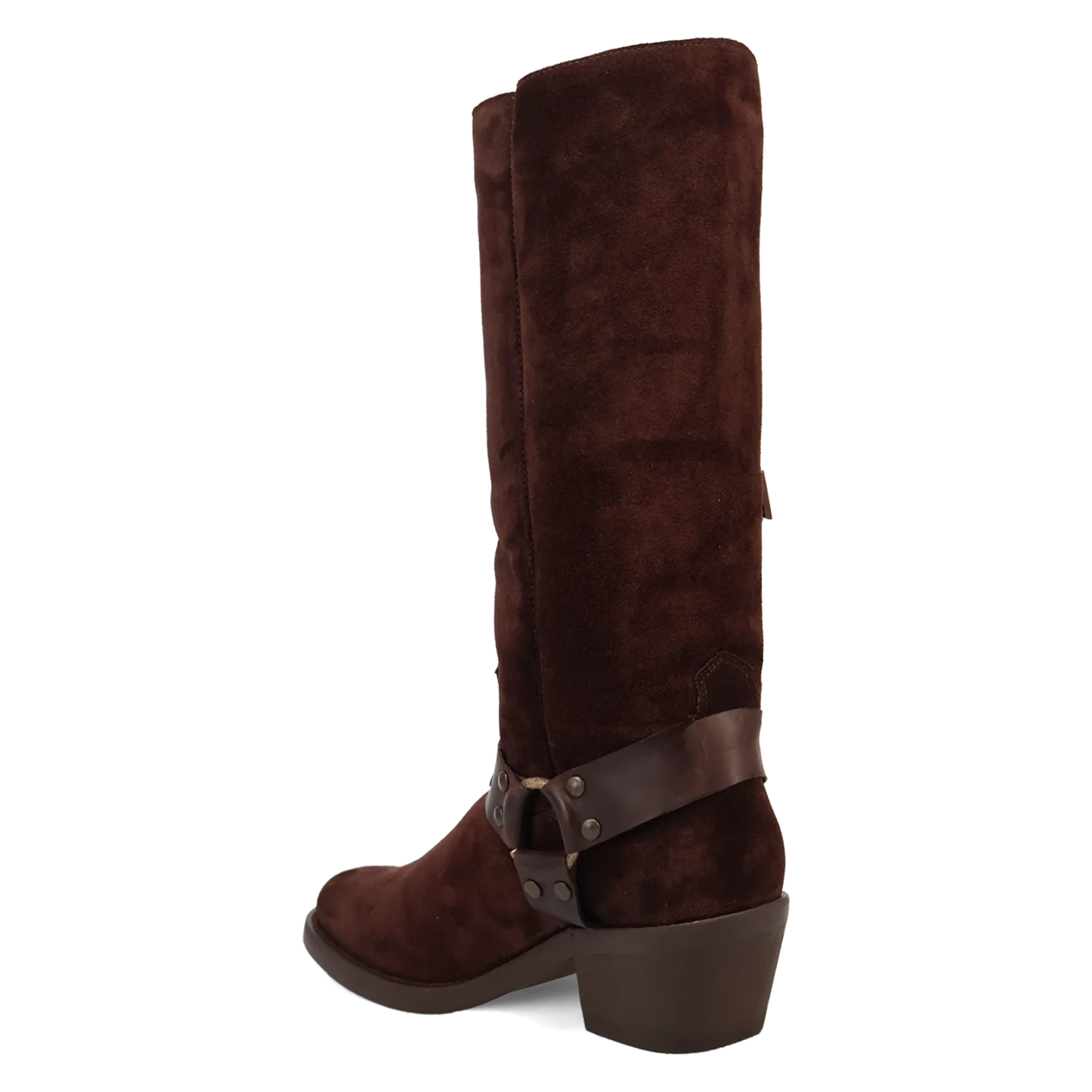 Dingo Bronco - Mens Suede Leather Cowboy Boots