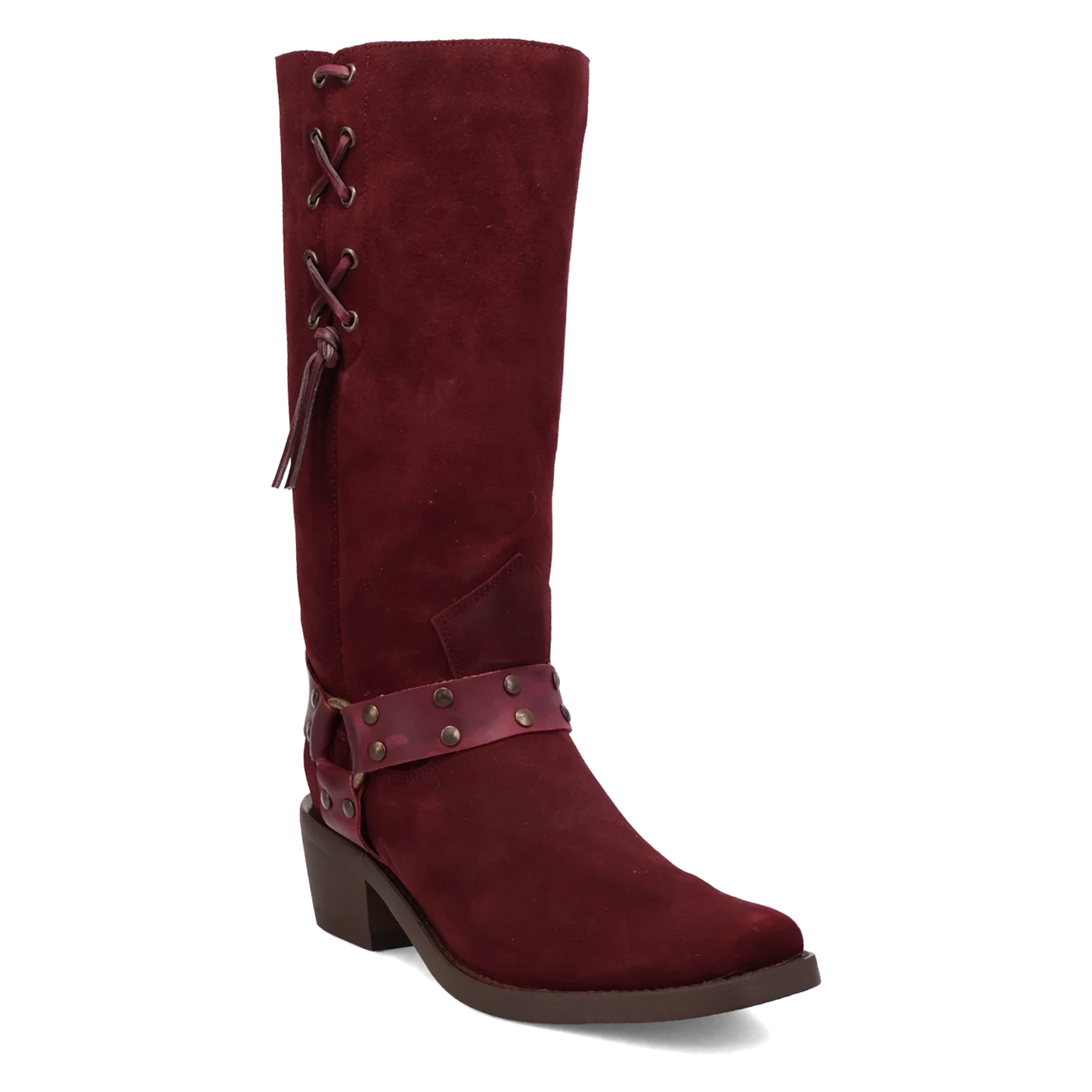 Dingo Bronco - Mens Suede Leather Cowboy Boots