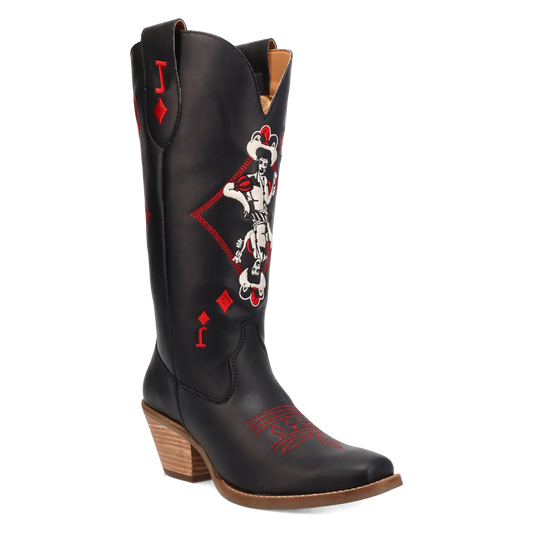 Dingo Jack of Diamonds - Women's Leather Cowgirl Boots