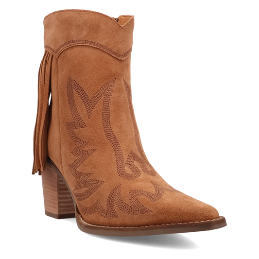 Dingo Wild Sage - Women's Suede Leather Booties