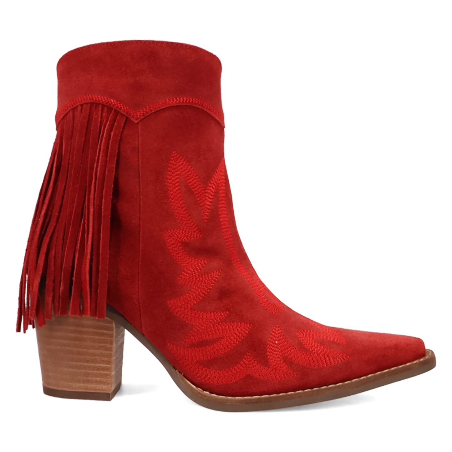 Dingo Wild Sage - Women's Suede Leather Booties