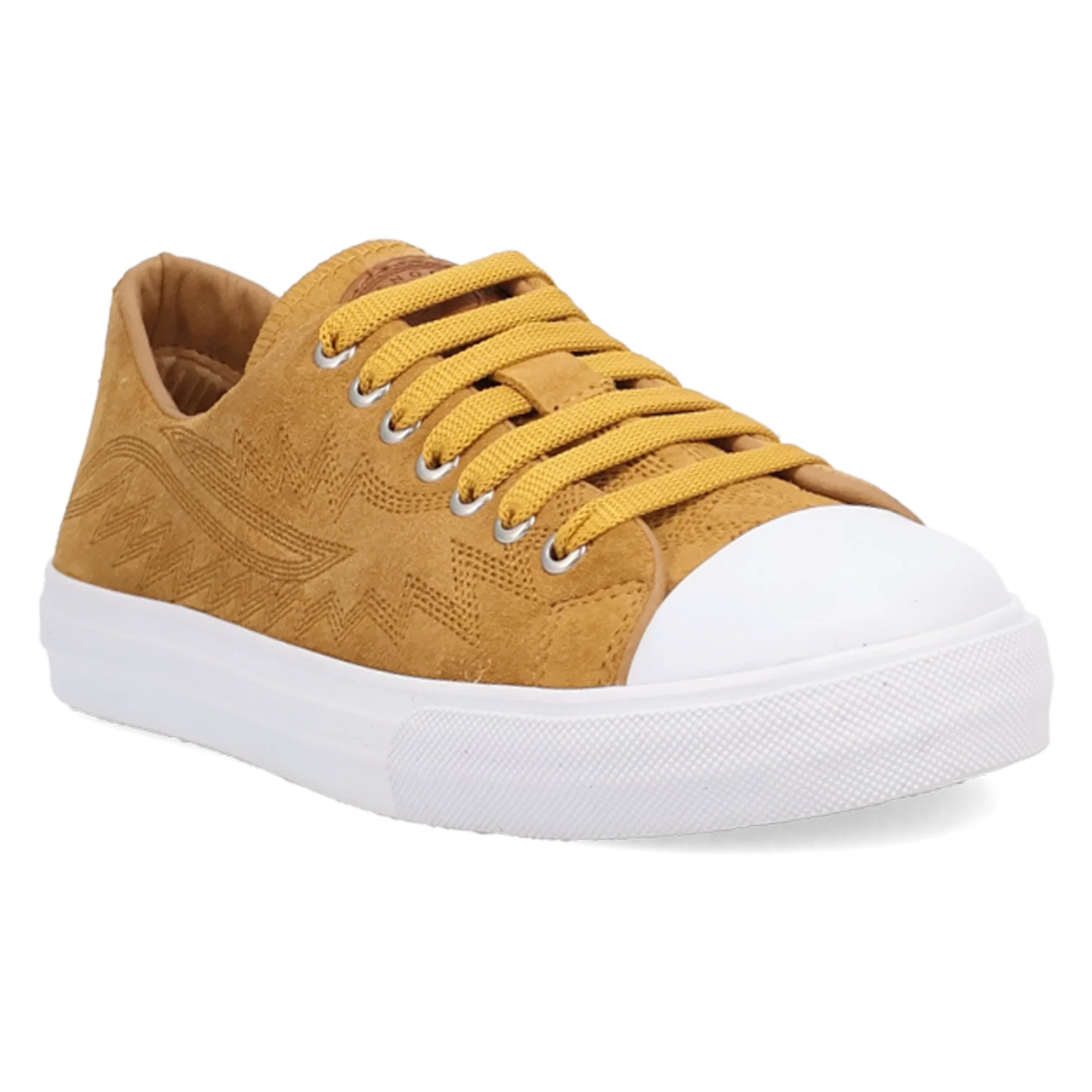 Dingo Campus - Women's Suede Leather Sneakers