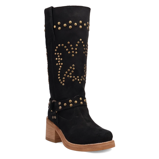 Dingo Troubadour - Women's Suede Leather Cowgirl Boots