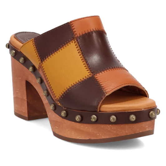 Dingo Mosaic - Women's Wooden Sandals