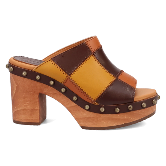Dingo Mosaic - Women's Wooden Sandals