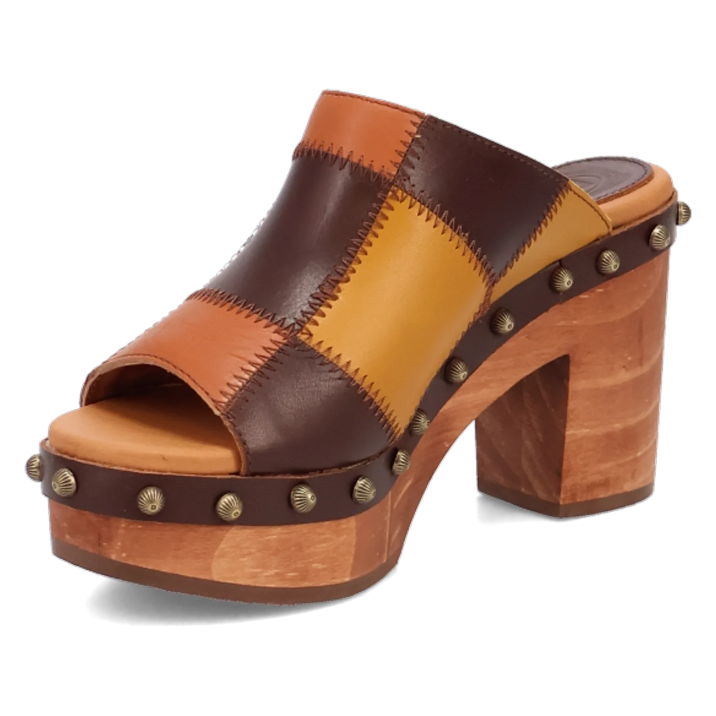 Dingo Mosaic - Women's Wooden Sandals