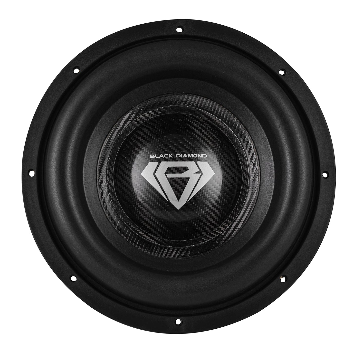 Black Diamond 12" High Excursion Subwoofer with Carbon Fiber Cone | 3500W RMS / 7000W MAX | Dual 1-Ohm Voice Coil